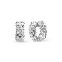Orecchini Salvini Donna Intrecci s in Oro bianco Diamante 0.61 Ct 20106603 - 20106603